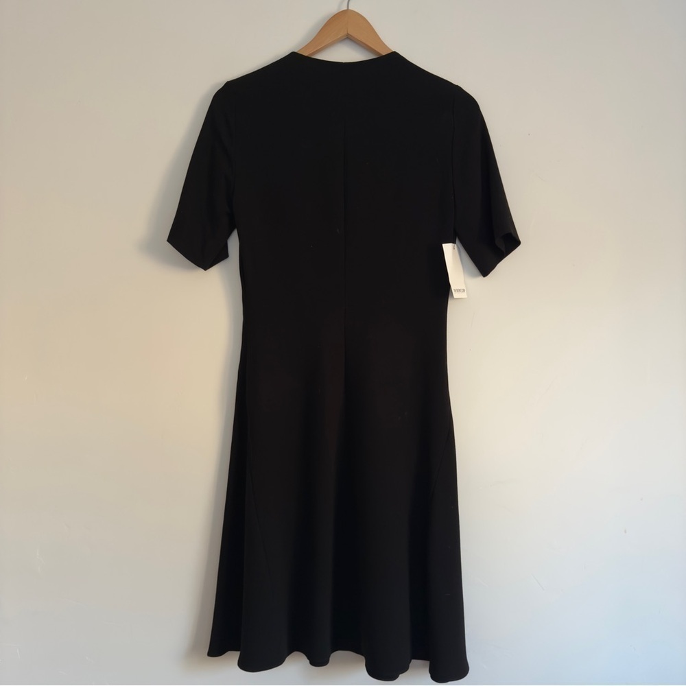 Joseph Dolina Crepe Black Dress NWT Size: 38/ M - Picture 3 of 5